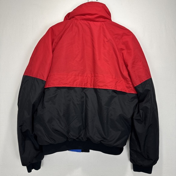 VTG Robern Downhill Racer Coat 1985 SZ XL Red/ Blue Puffer Ski Jacket Reversible - Picture 11 of 12